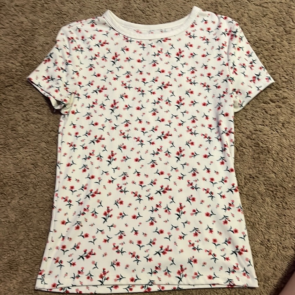 Floral tee